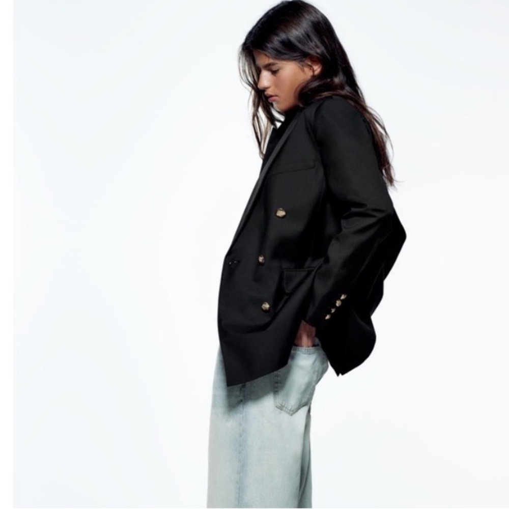 ZARA DOUBLE BREASTED BLAZER